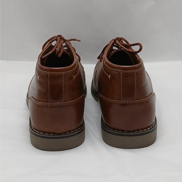 Steve Madden P-Symin Ortholite Chukka Boots Shoes Men\'s 10M Brown Faux Leather